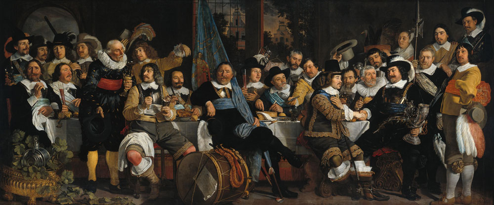 Bartholomeus van der Helst - The celebration of the Peace of Münster